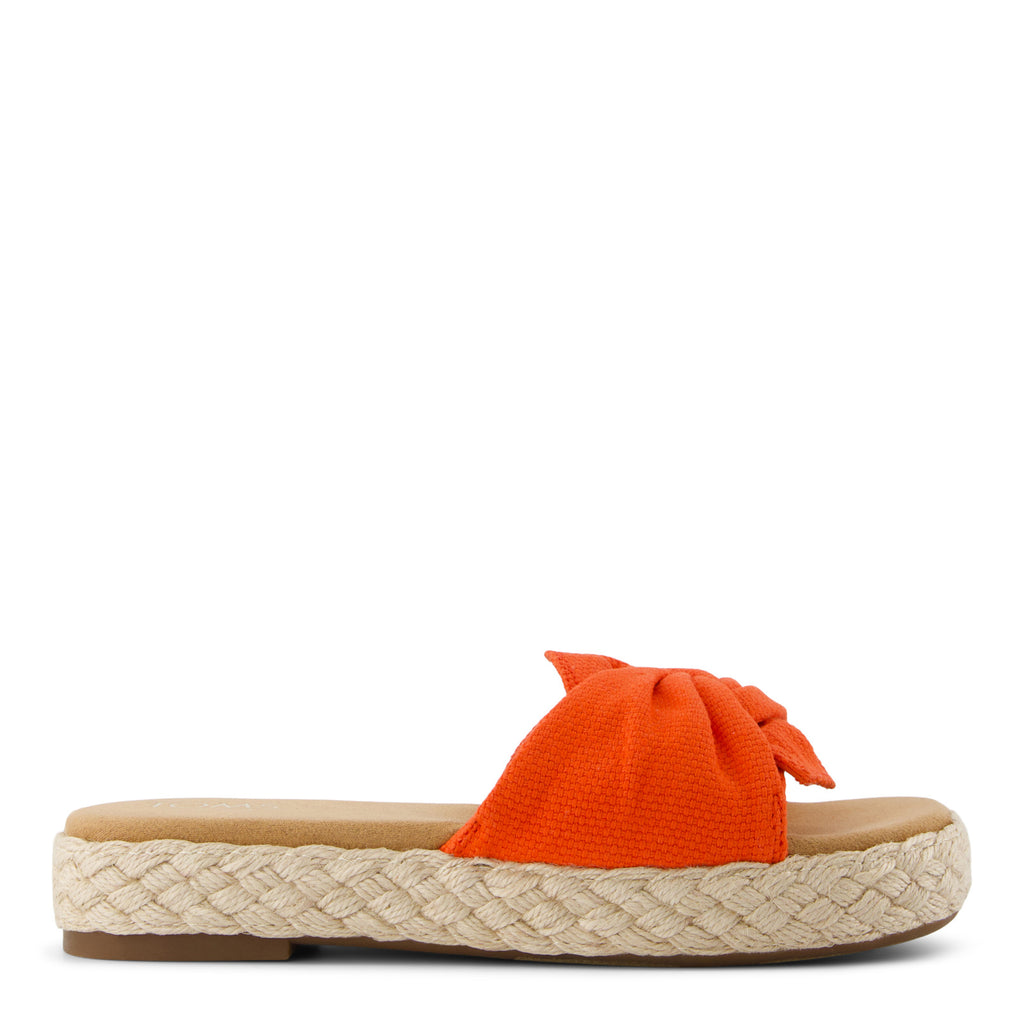 Women's TOMS Abby Slide Sandal FLAME 10021981