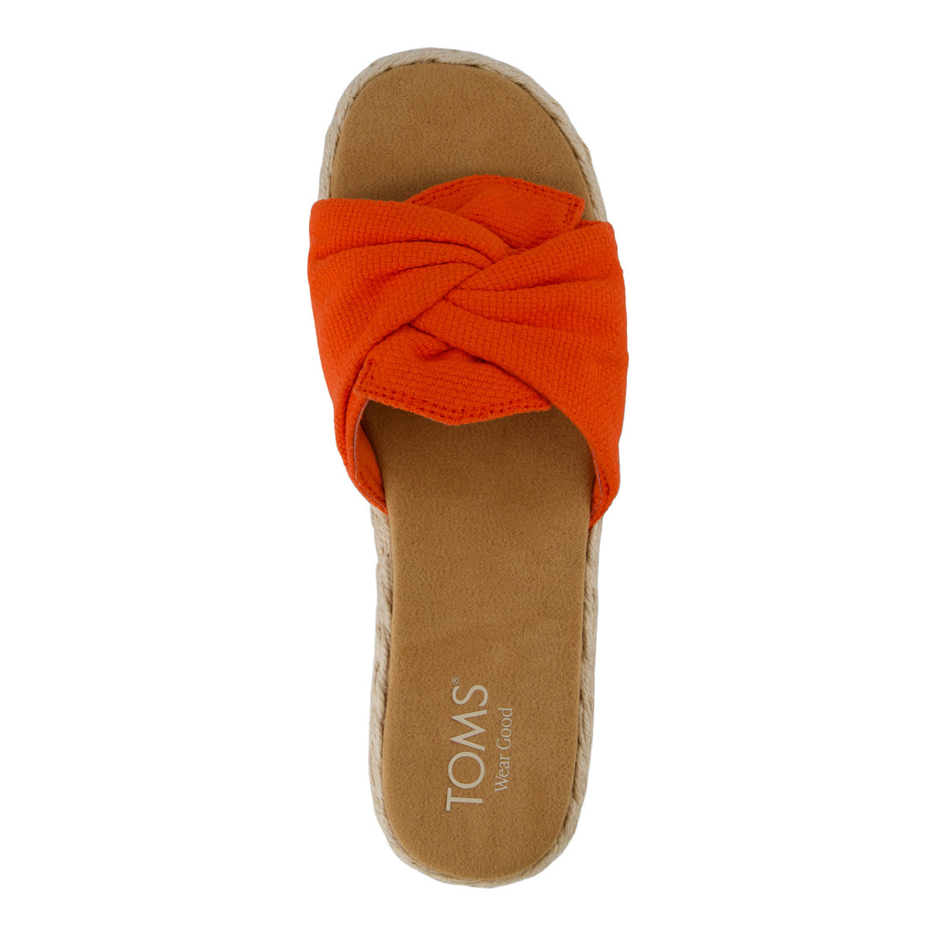 Women's TOMS Abby Slide Sandal FLAME 10021981
