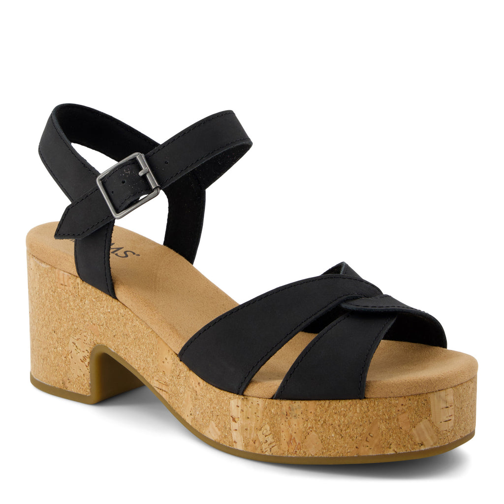 Women's Toms Isla Sandal BLACK 10021987
