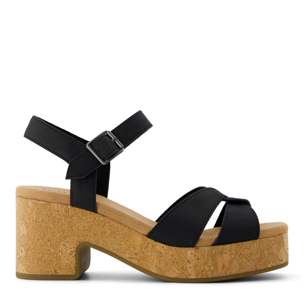 Women's Toms Isla Sandal BLACK 10021987