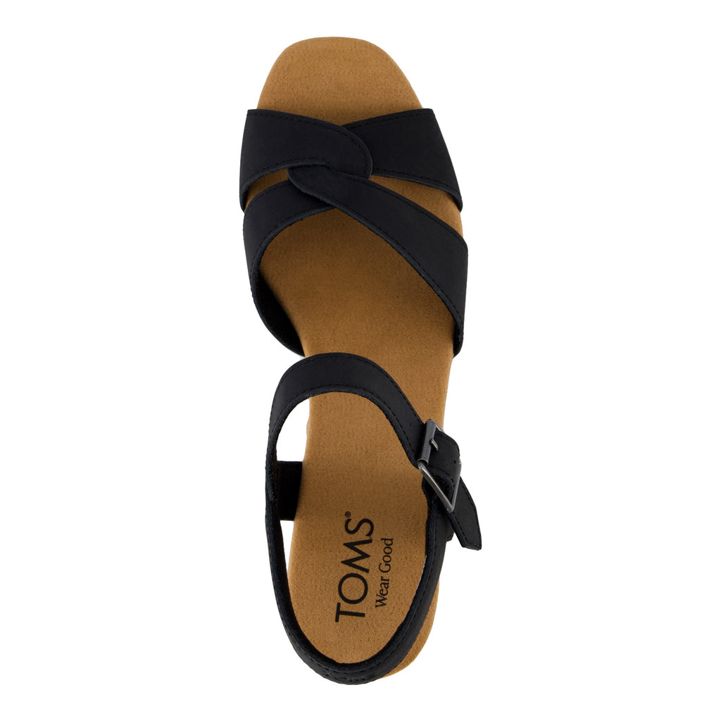Women's Toms Isla Sandal BLACK 10021987
