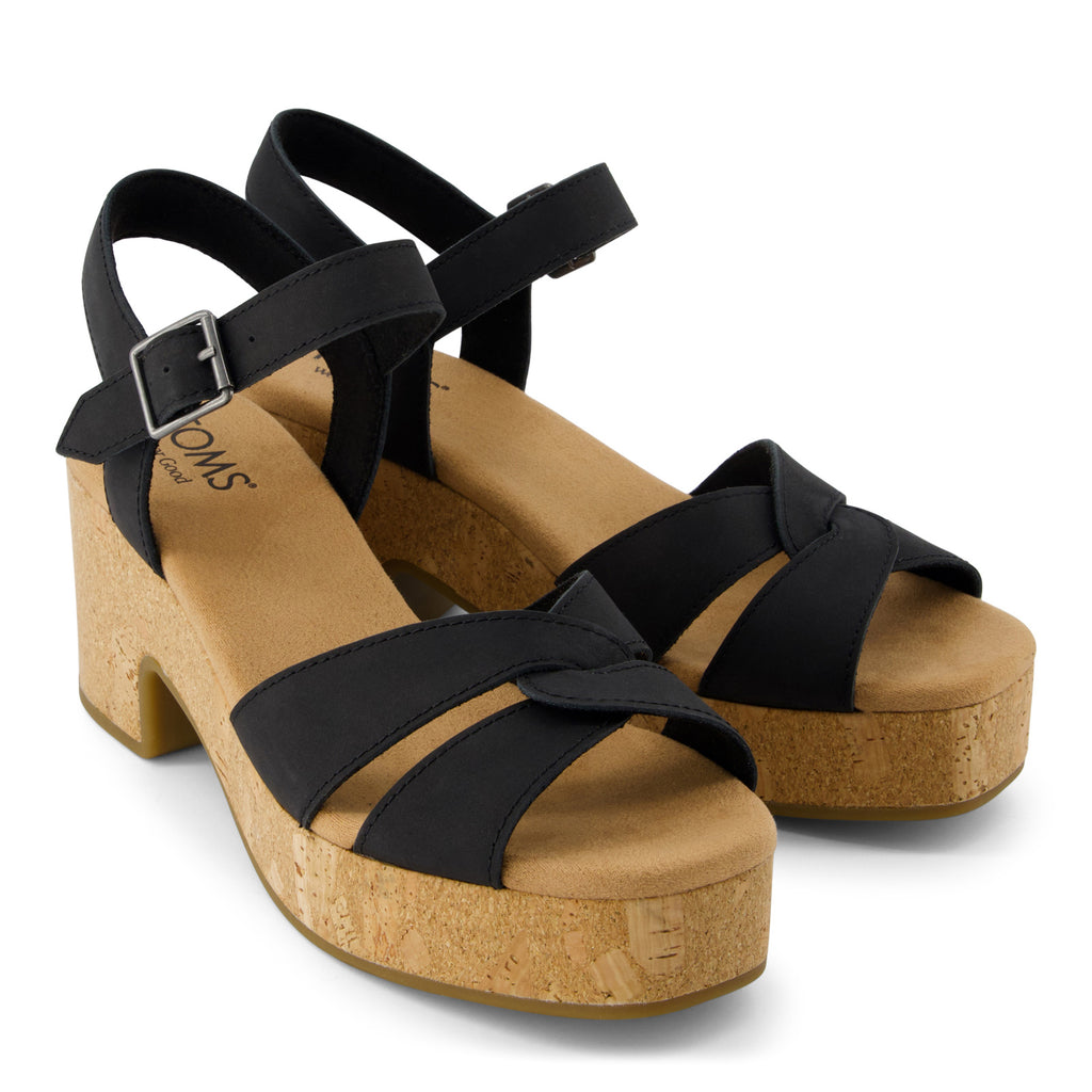 Women's Toms Isla Sandal BLACK 10021987