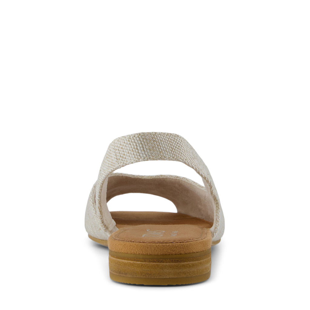 Women's TOMS Briella Slingback Flat NATURAL 10021997