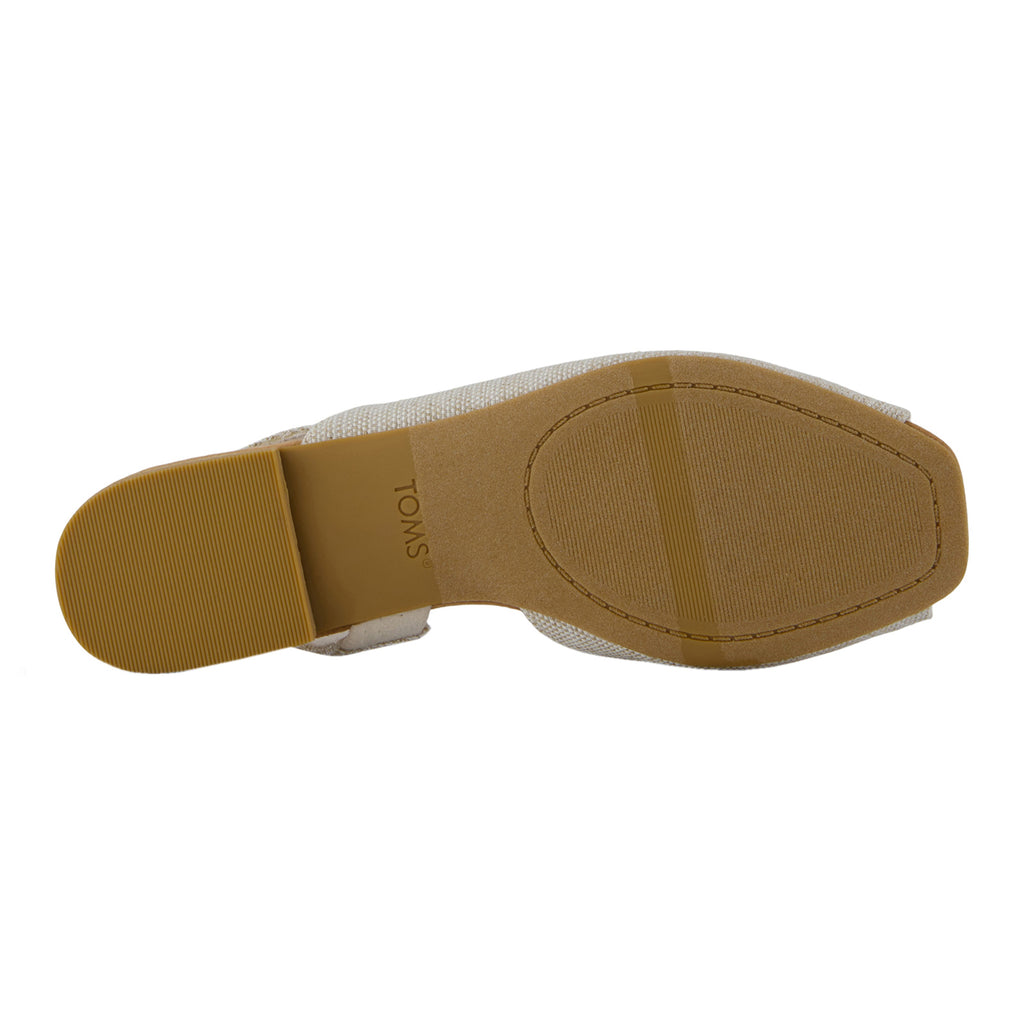 Women's TOMS Briella Slingback Flat NATURAL 10021997