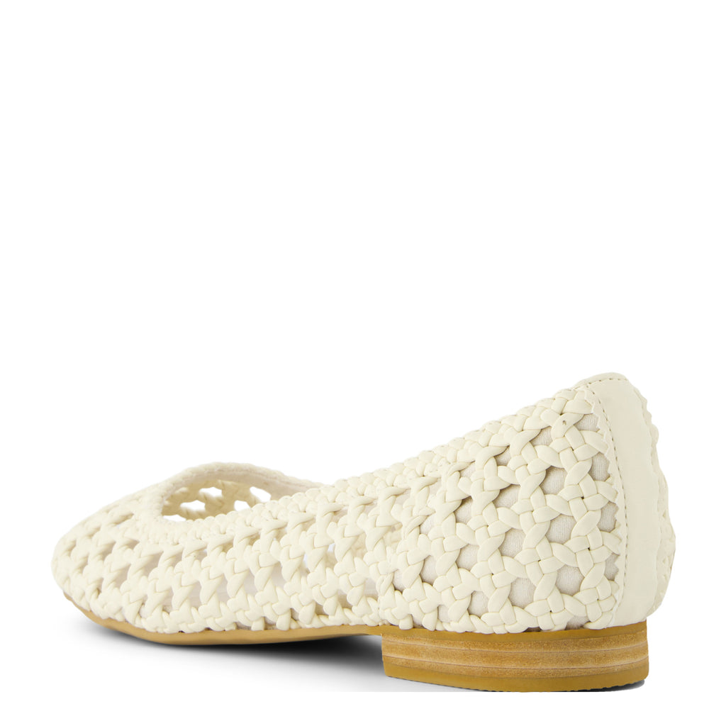 Women's TOMS Briella Woven Flat NATURAL 10021998