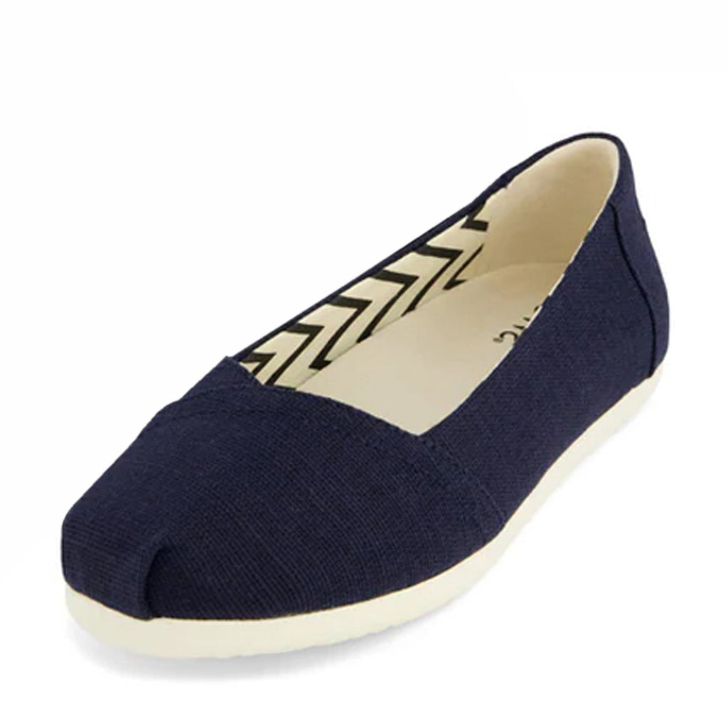 Women's TOMS Alpargata Ballet Flat NAVY 10023039