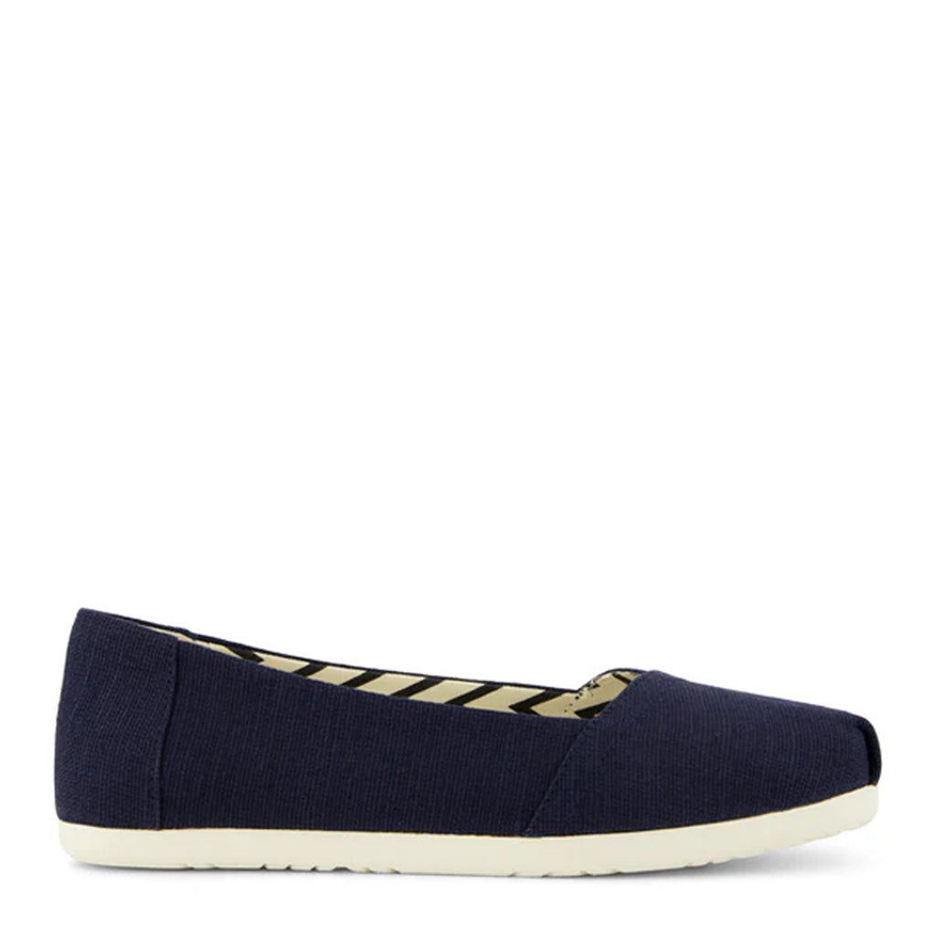 Women's TOMS Alpargata Ballet Flat NAVY 10023039