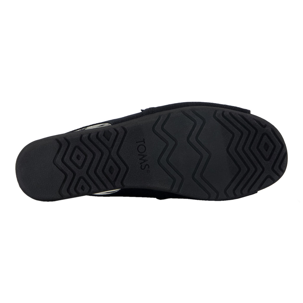 Women's TOMS Alpargata Slingback Sandal BLACK 10023058
