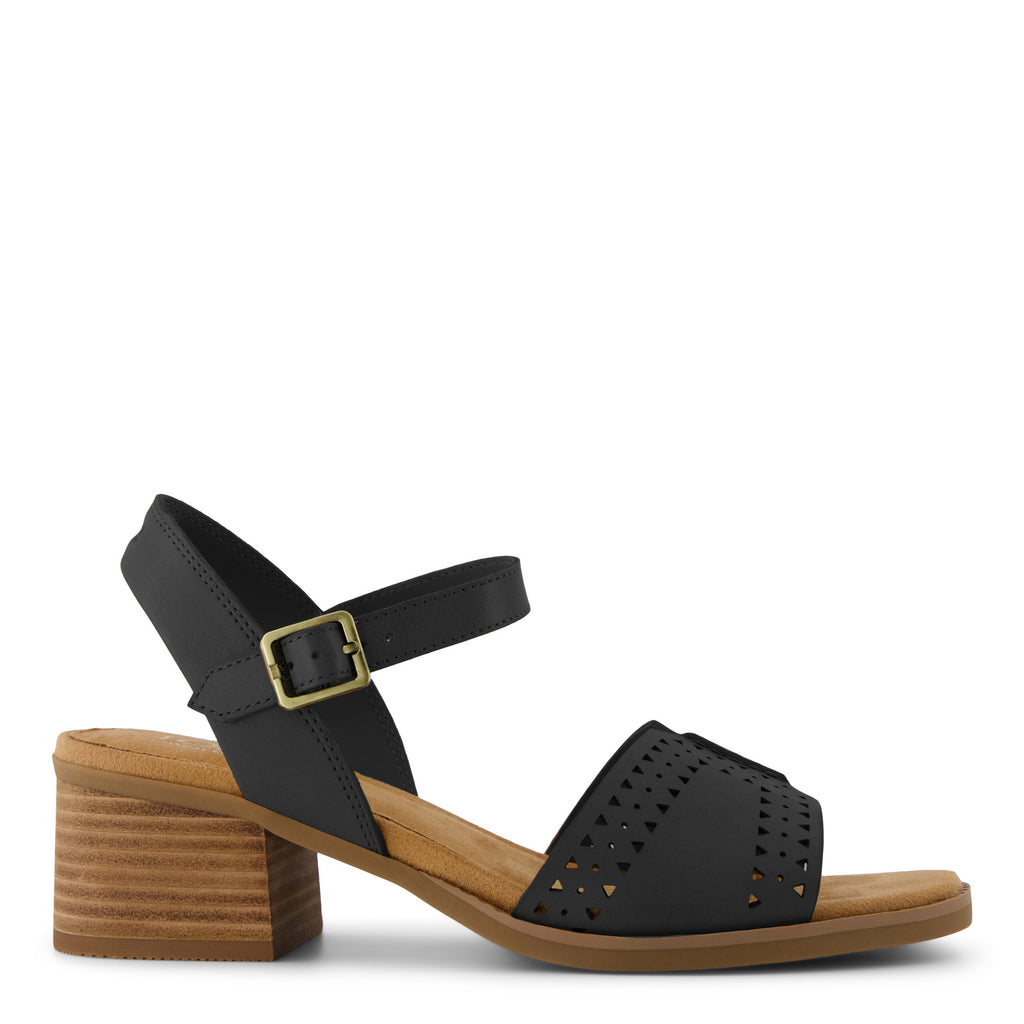 Women's TOMS Eloise Sandal BLACK 10023146