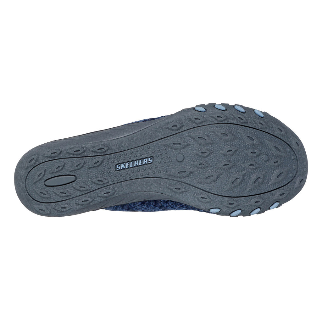 Women's Skechers Slip-ins: Breathe-Easy - Knitty Waves Sneaker NAVY 100762-NVY