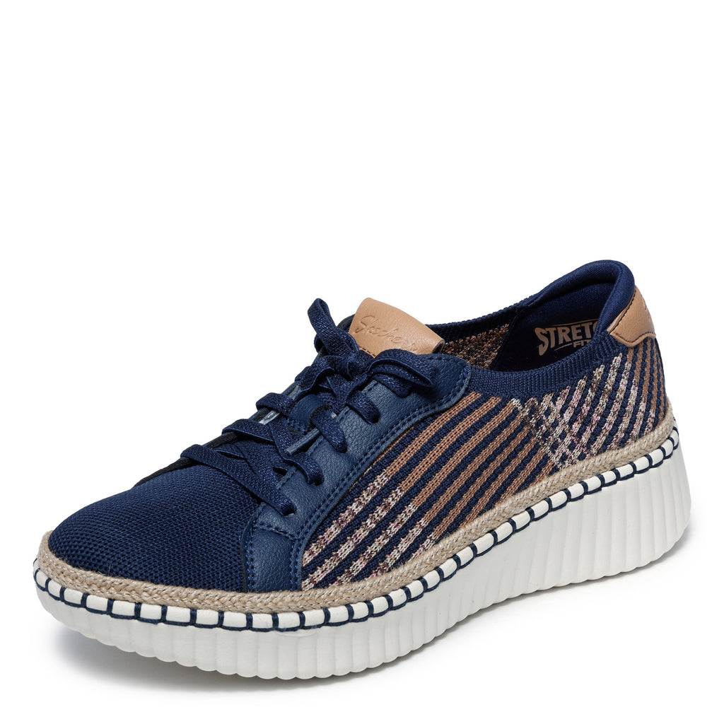 Women's Skechers Wilshire Blvd - Breezy Stroll Sneaker NAVY 100826-NVY
