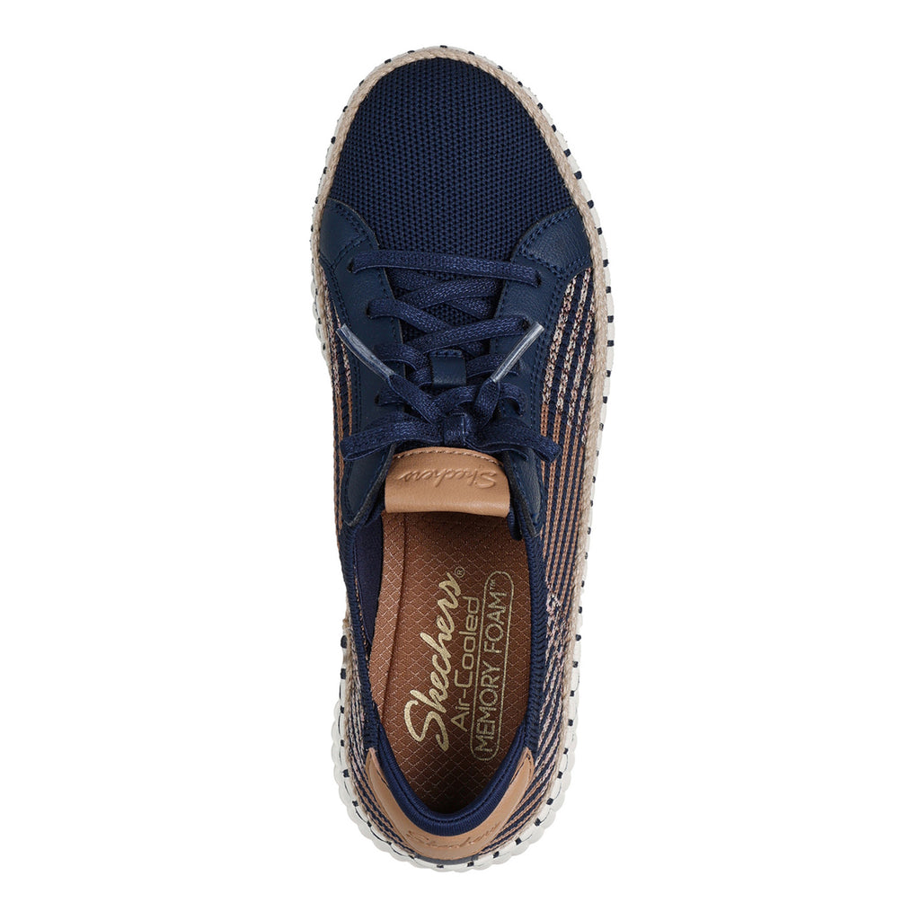 Women's Skechers Wilshire Blvd - Breezy Stroll Sneaker NAVY 100826-NVY