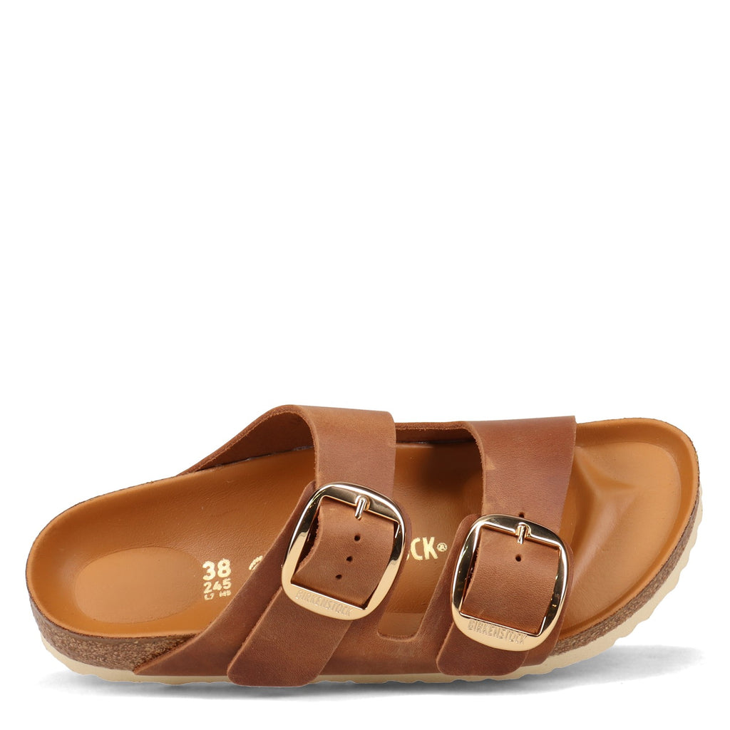 Women's Birkenstock Arizona Big Buckle Sandal - Narrow FIt COGNAC 1011073
