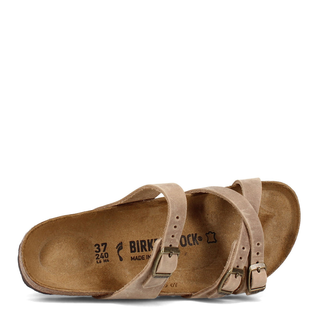 Women's Birkenstock Franca Soft Footbed Sandal - Narrow Fit TOBACCO 1015 931 N