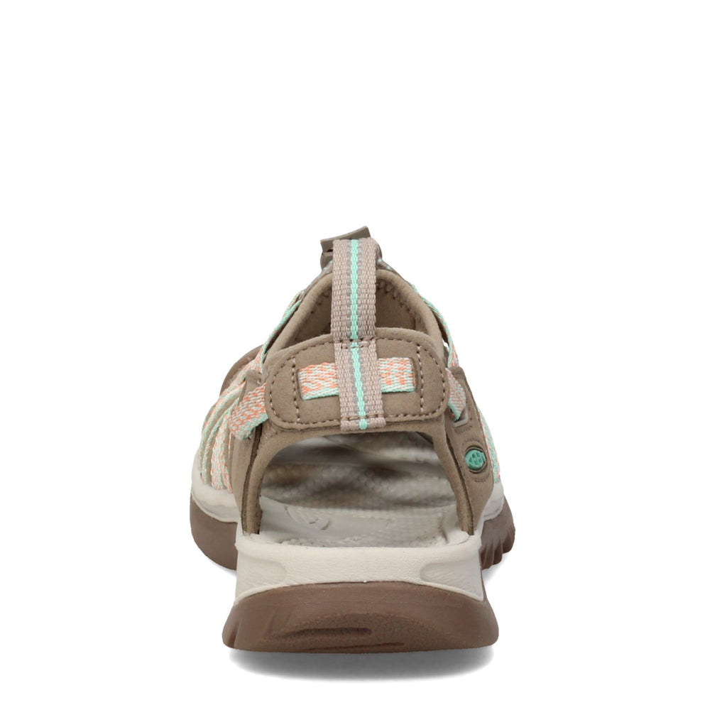 Women's KEEN Whisper Sandal TAUPE/CORAL 1022810