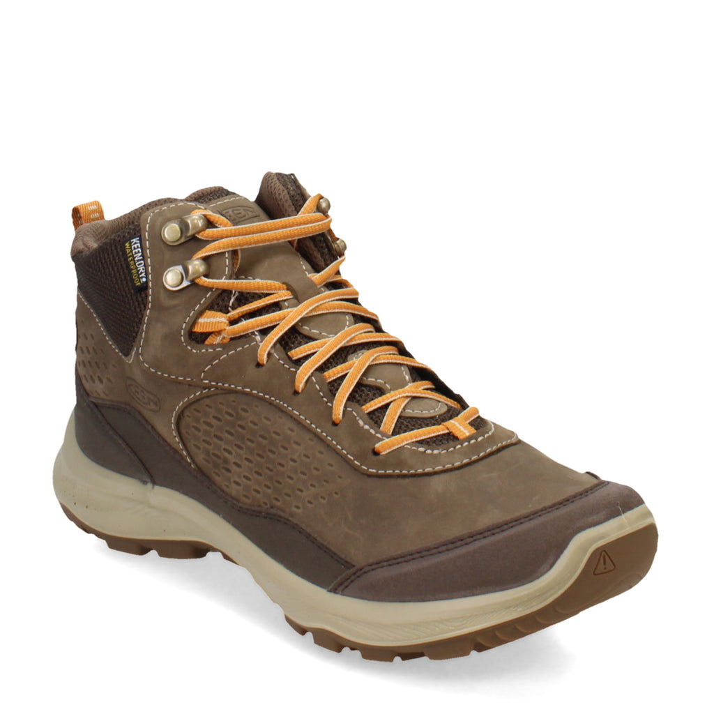 Women's KEEN Terradora Explorer Mid Waterproof Hiking Boot CANTEEN/CURRY 1027924