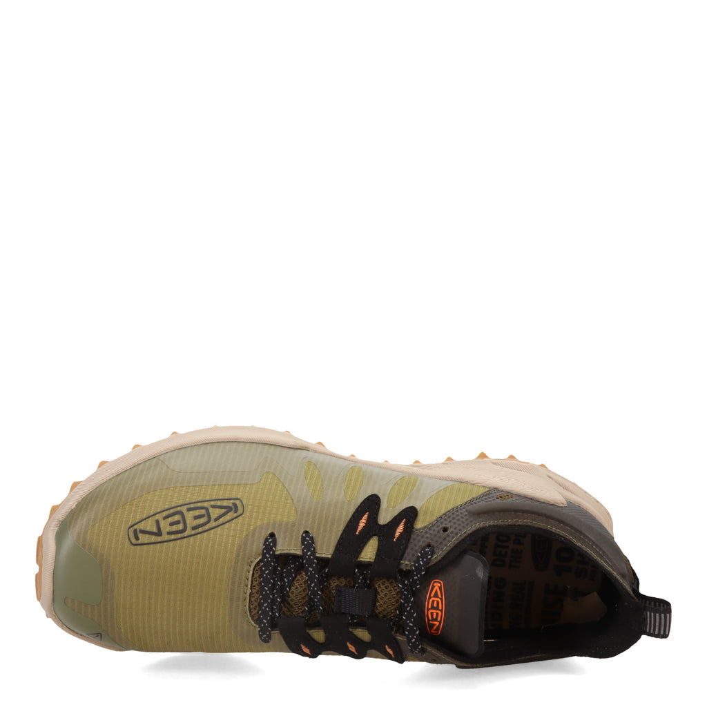 Men's KEEN Zionic Speed Hiking Shoe DARK OLIVE/SCARLET IBIS 1028183