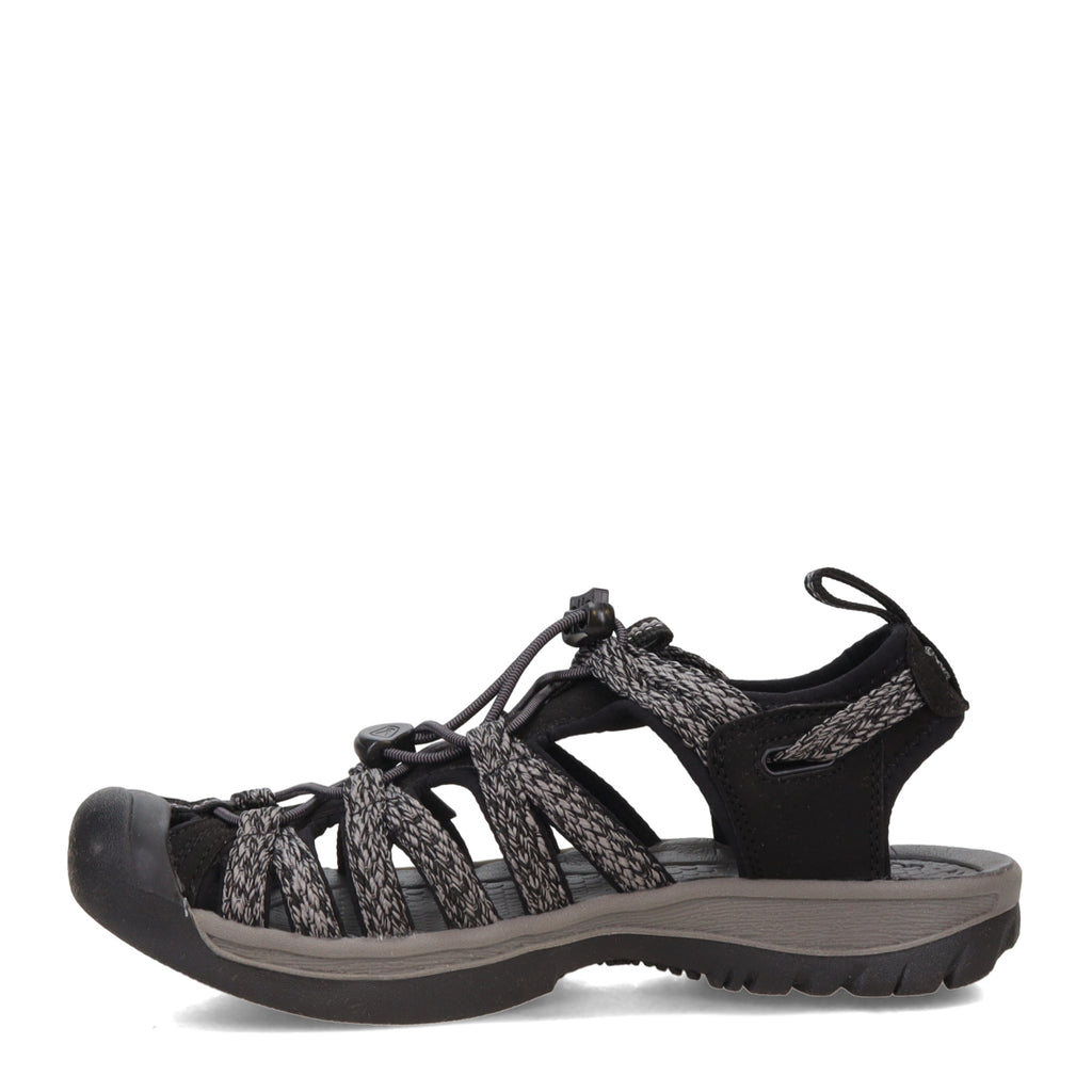 Women's KEEN Whisper Sandal BLACK/STEEL GREY 1028815