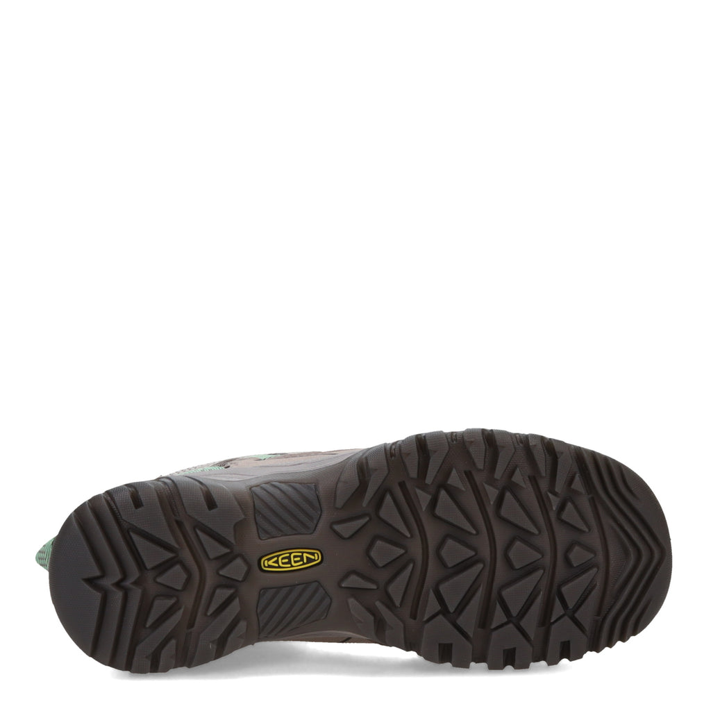 Women's KEEN Targhee IV Waterproof Hiking Shoe ALLOY/GRANITE/GREEN 1028992
