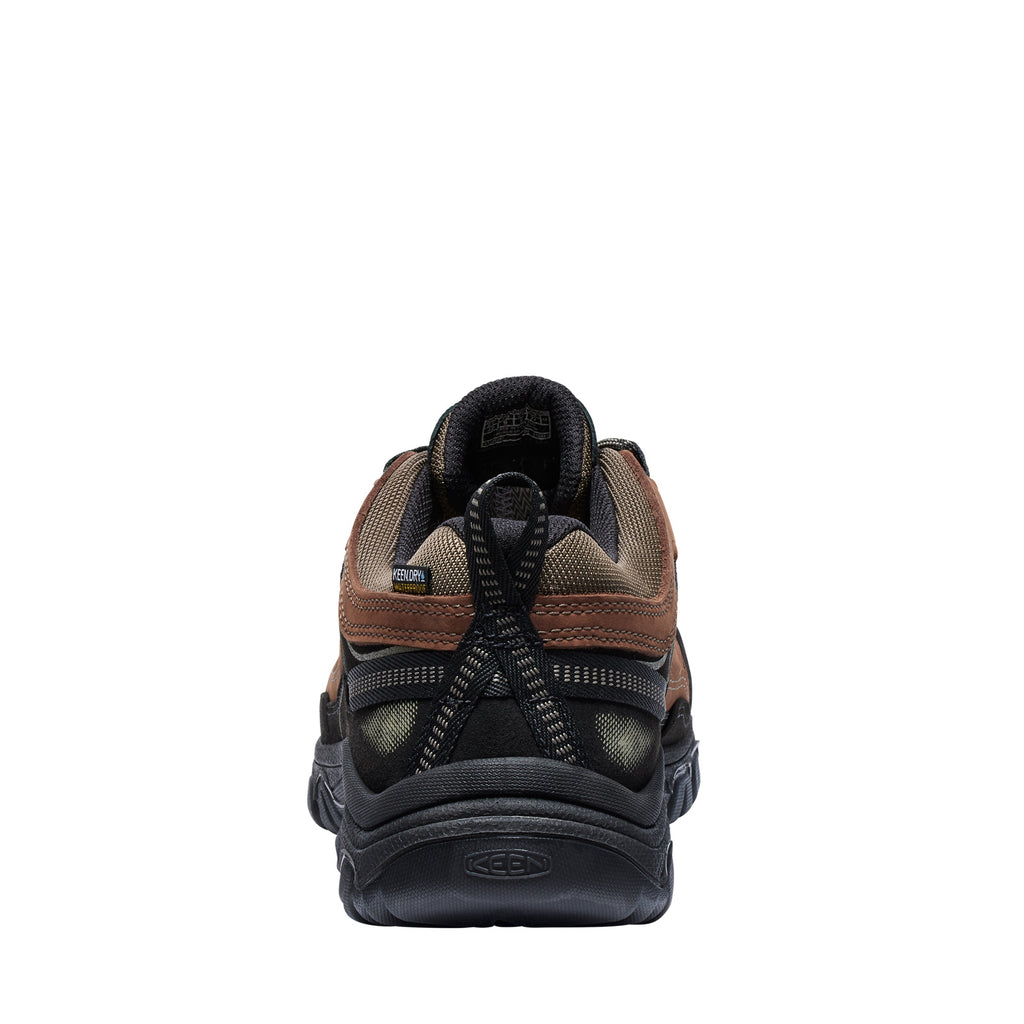 Men's KEEN Targhee IV Waterproof Hiking Shoe BISON/BLACK 1028997