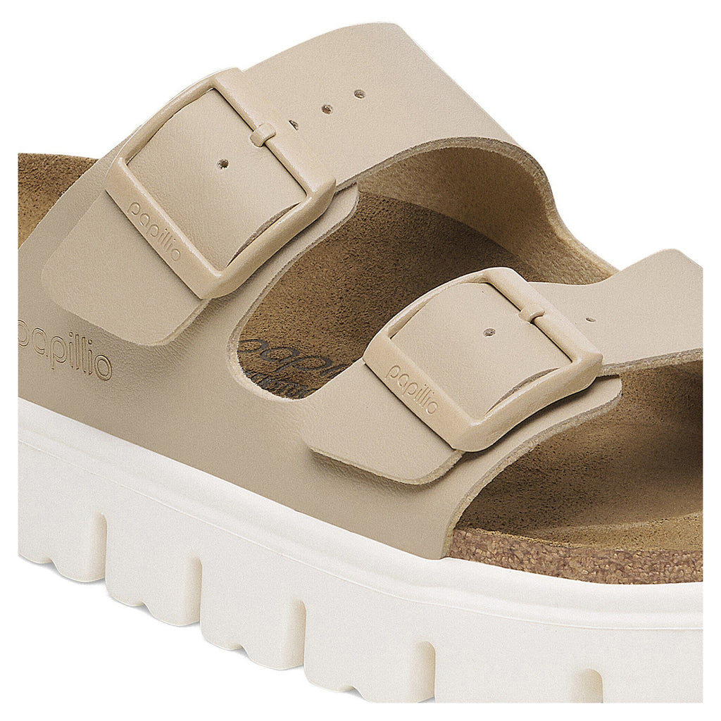Women's Birkenstock Papillio Arizona Chunky Slide - Narrow Fit SANDCASTLE 1029094 N