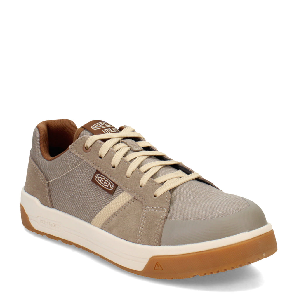 Men's KEEN Utility Kenton Low Carbon Toe Work Shoe BRINDLE/GUM 1029118
