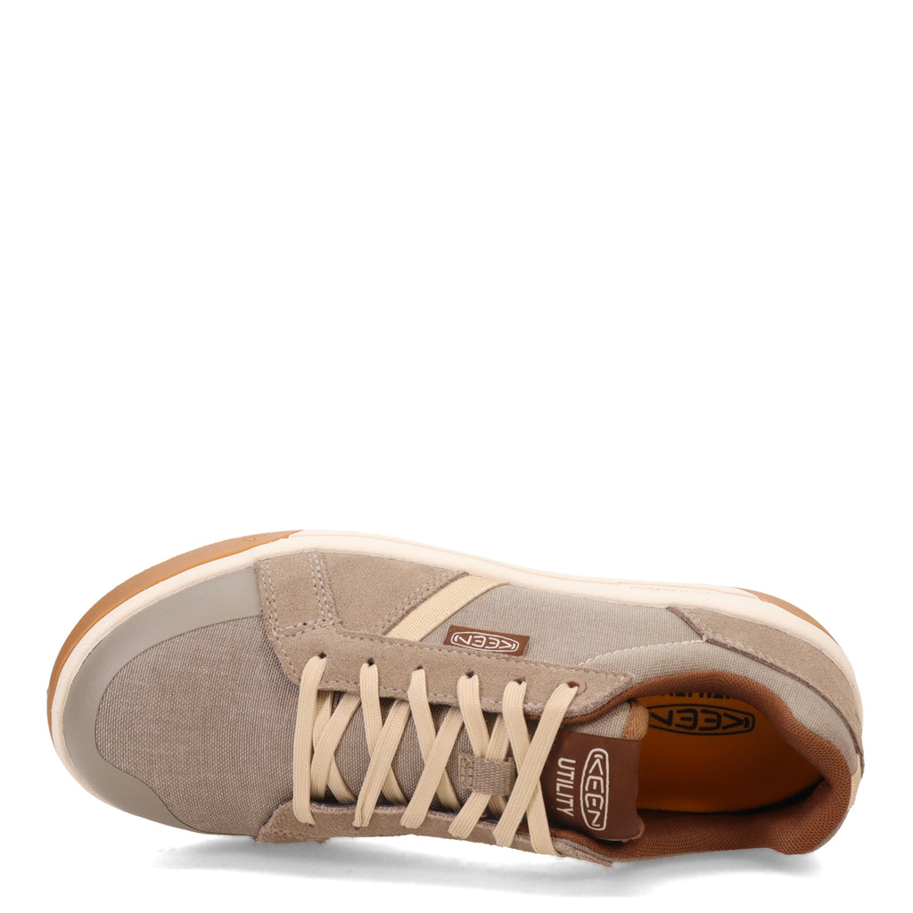 Men's KEEN Utility Kenton Low Carbon Toe Work Shoe BRINDLE/GUM 1029118