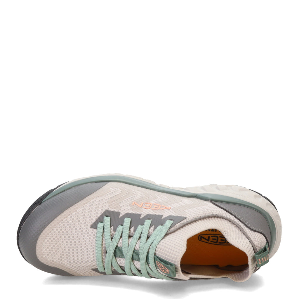 Women's KEEN Utility Arvada Shift Comp Toe Work Sneaker STEEL GREY/GRANITE GREEN 1029123