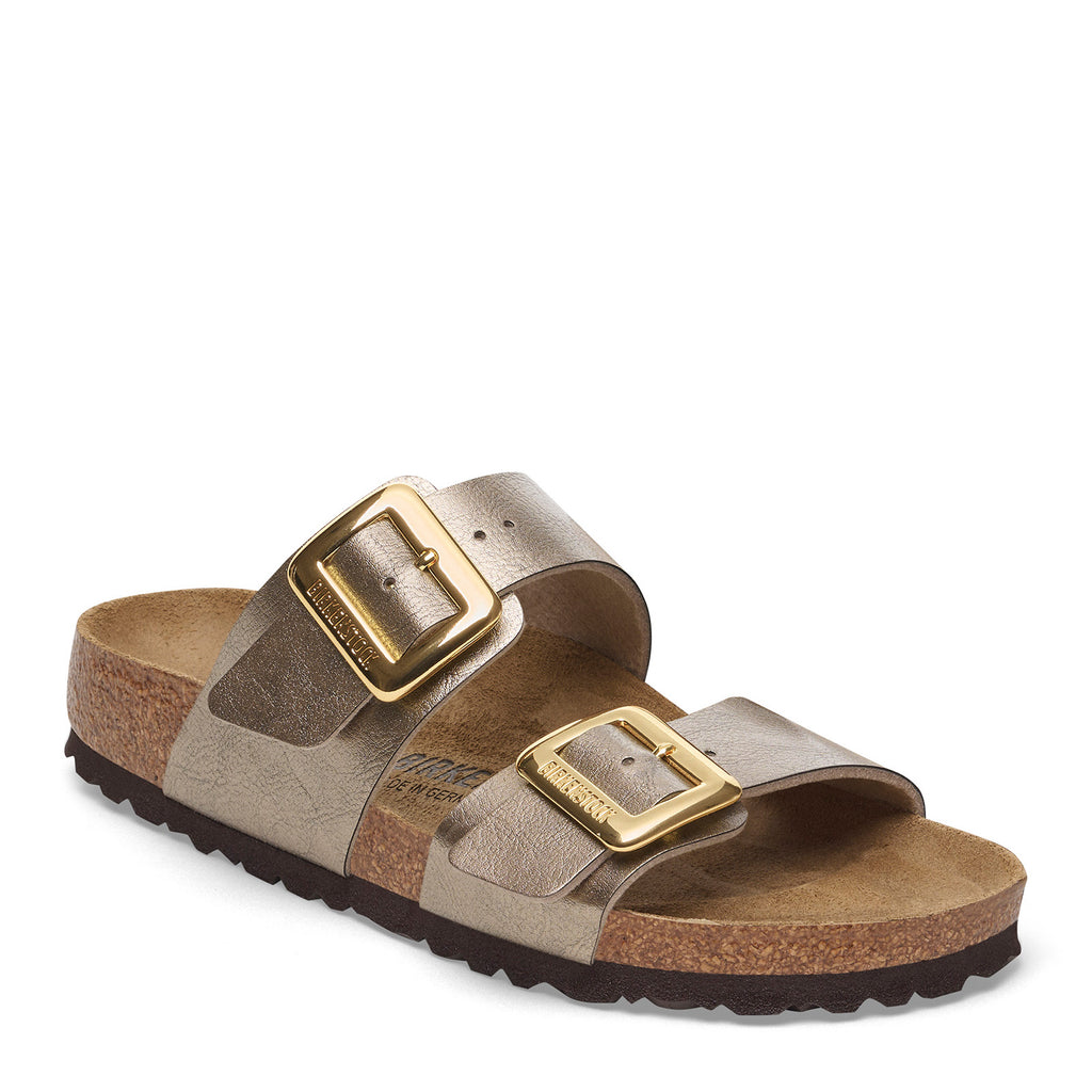 Women's Birkenstock Sydney Luxe Buckle Sandal - Narrow Fit GRACEFUL TAUPE 1029372 N