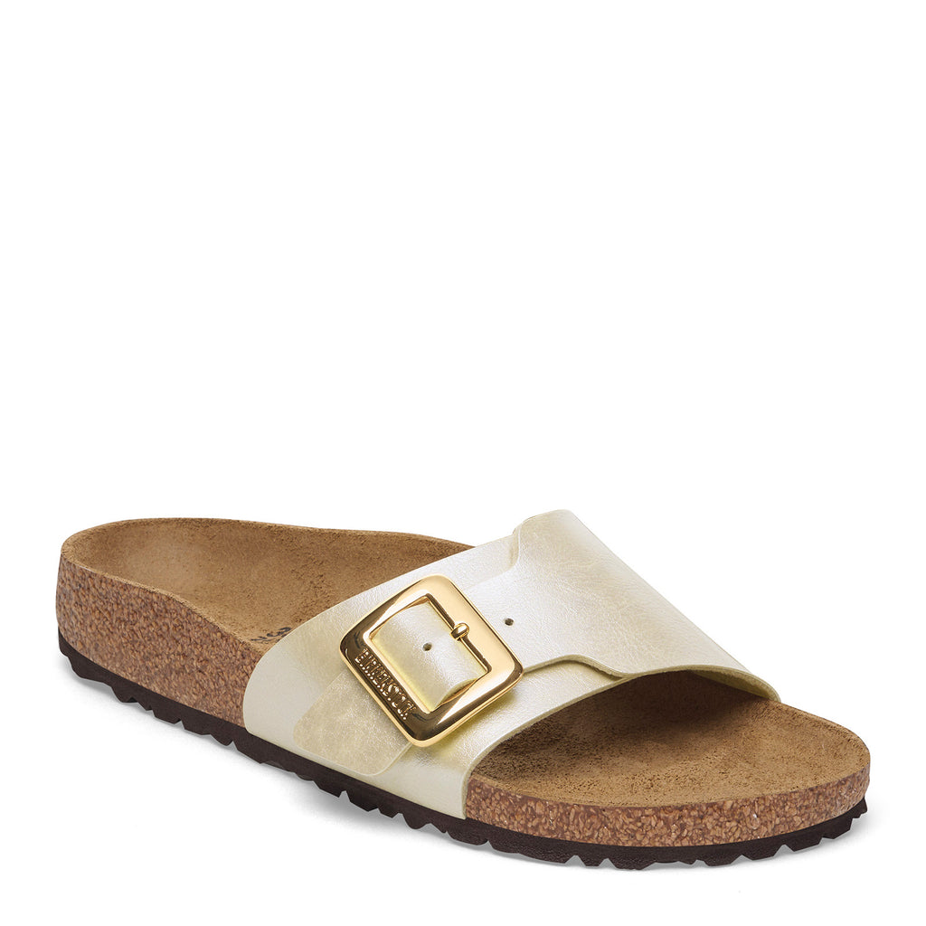 Women's Birkenstock Catalina Luxe Buckle Sandal - Narrow Fit PEARL 1029393 N
