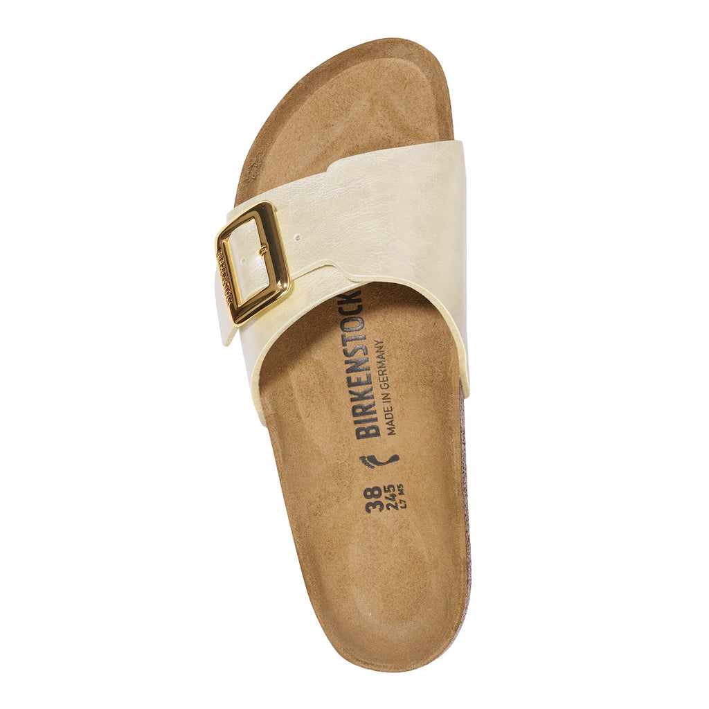 Women's Birkenstock Catalina Luxe Buckle Sandal - Narrow Fit PEARL 1029393 N