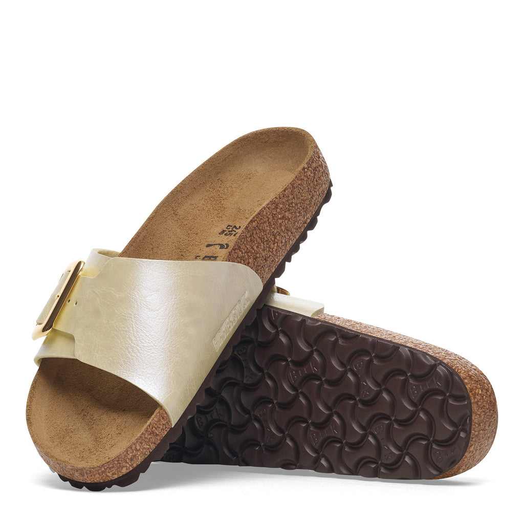 Women's Birkenstock Catalina Luxe Buckle Sandal - Narrow Fit PEARL 1029393 N