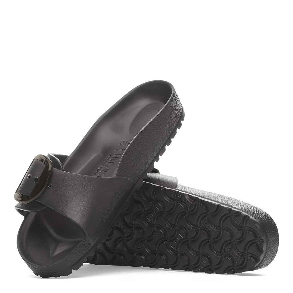 Women's Birkenstock Madrid Big Buckle EVA Sandal - Narrow Fit BLACK 1029635 N
