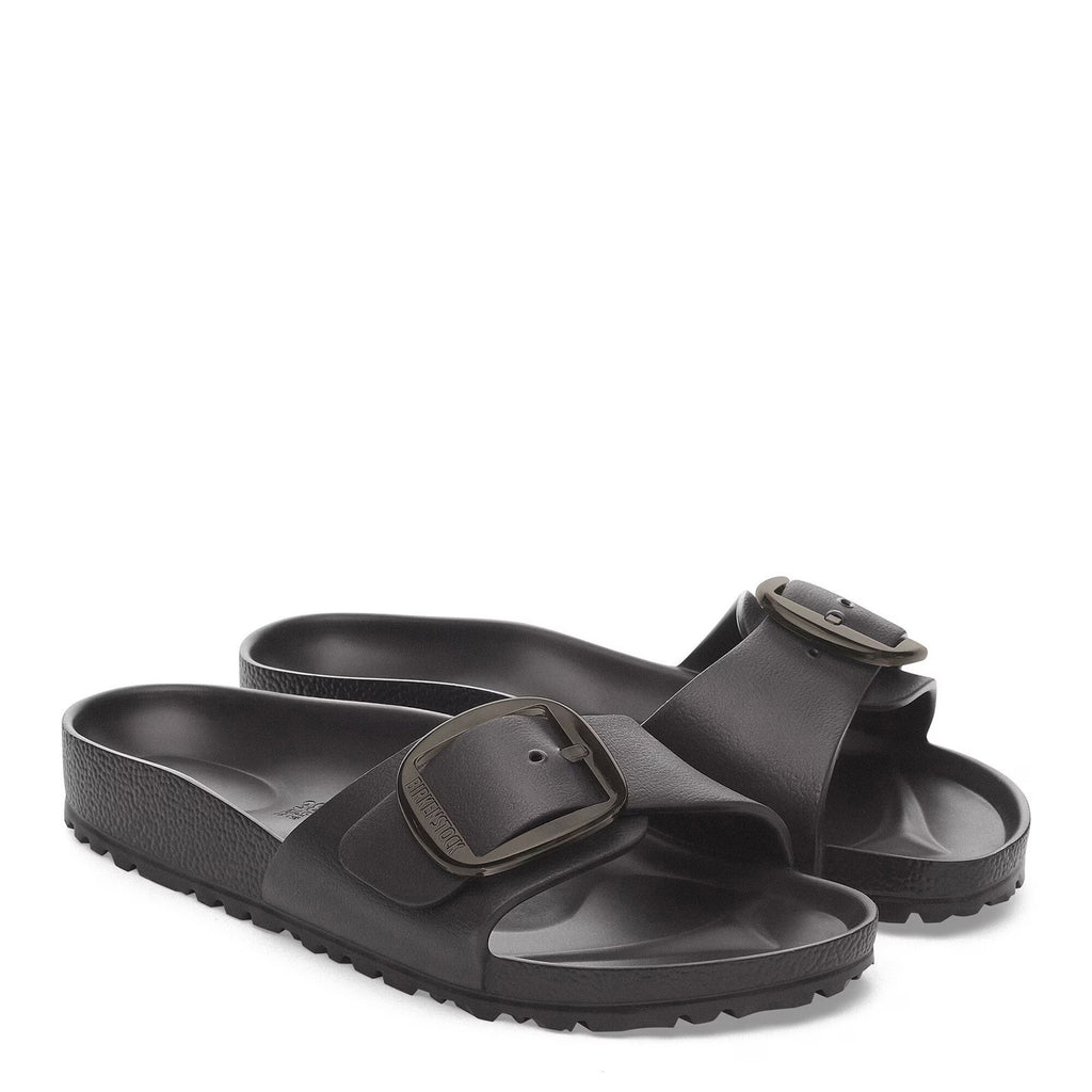 Women's Birkenstock Madrid Big Buckle EVA Sandal - Narrow Fit BLACK 1029635 N