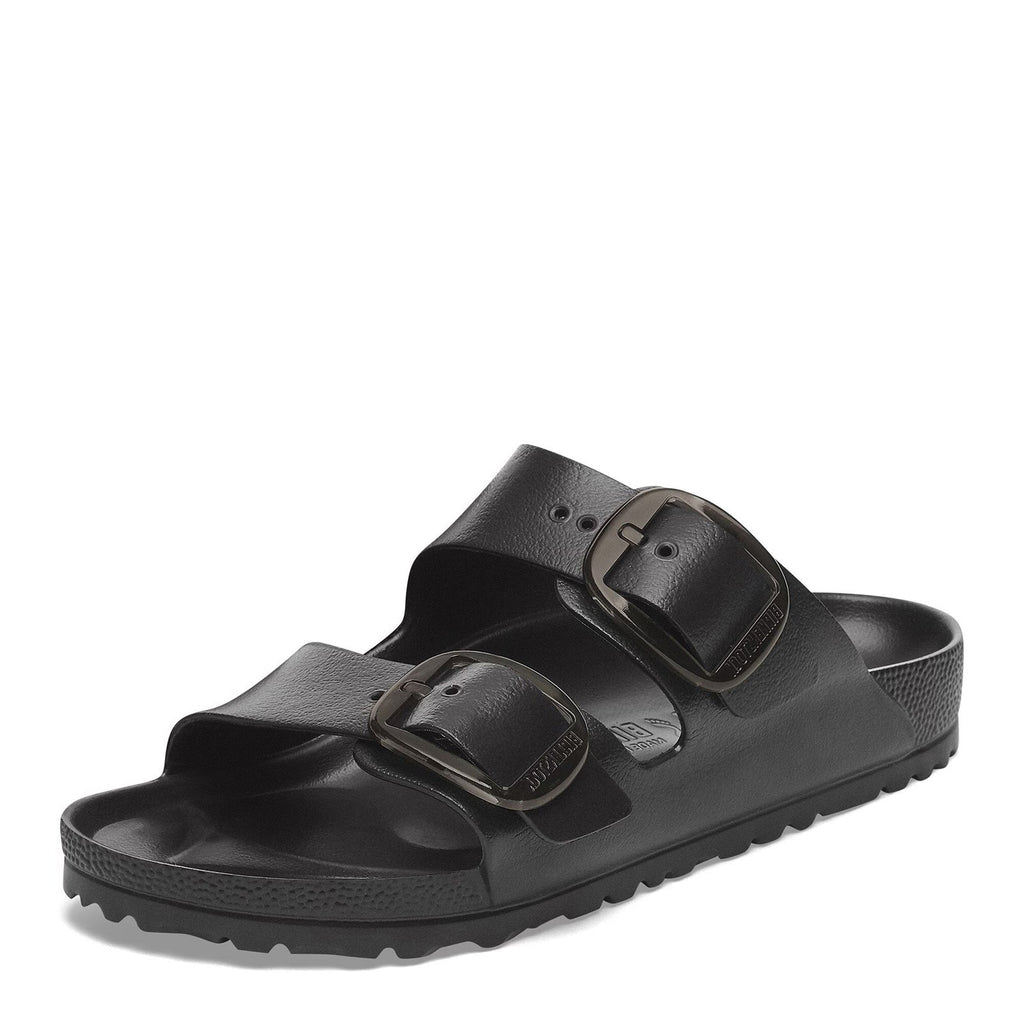 Women's Birkenstock Arizona Big Buckle EVA Sandal - Narrow Fit BLACK 1029641 N