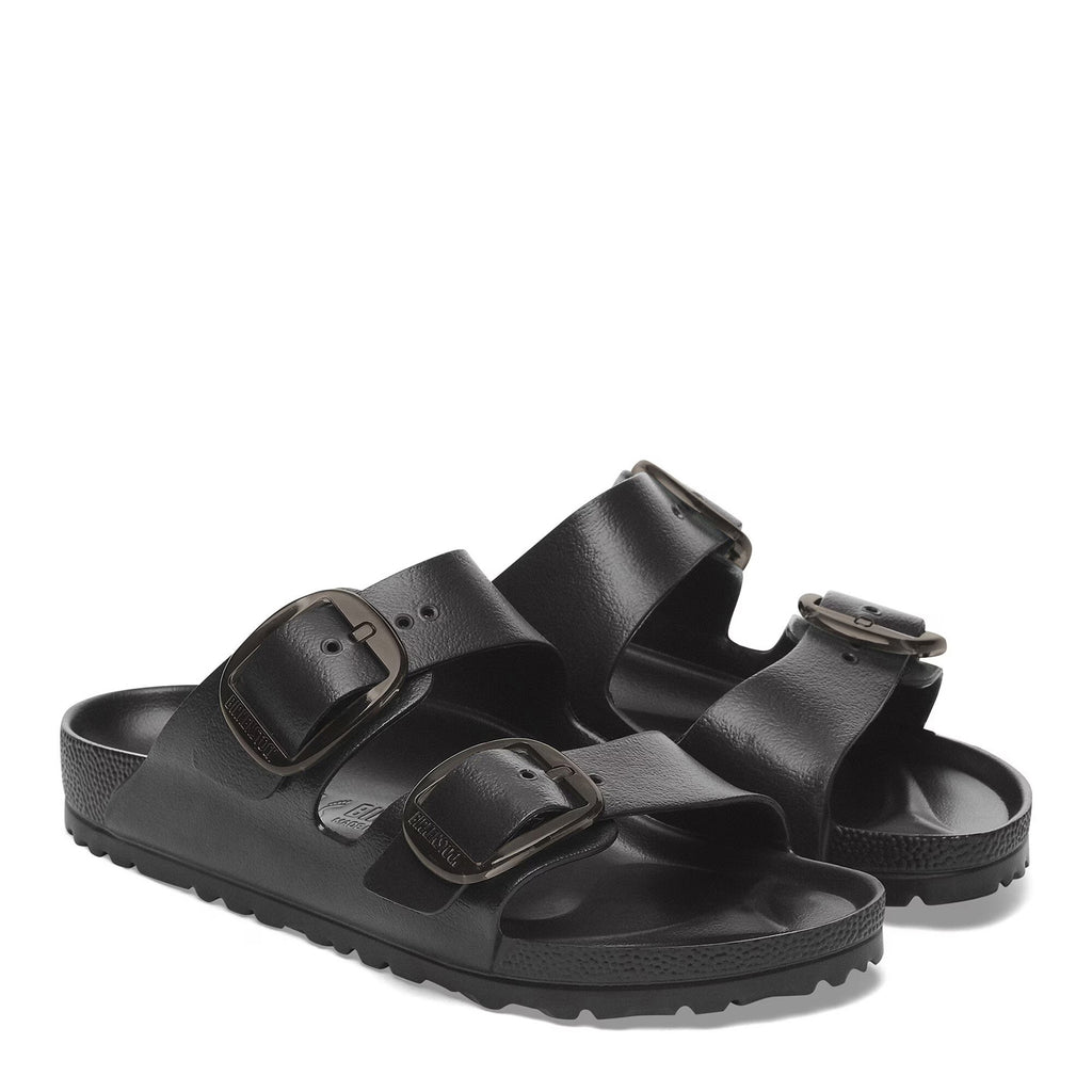 Women's Birkenstock Arizona Big Buckle EVA Sandal - Narrow Fit BLACK 1029641 N