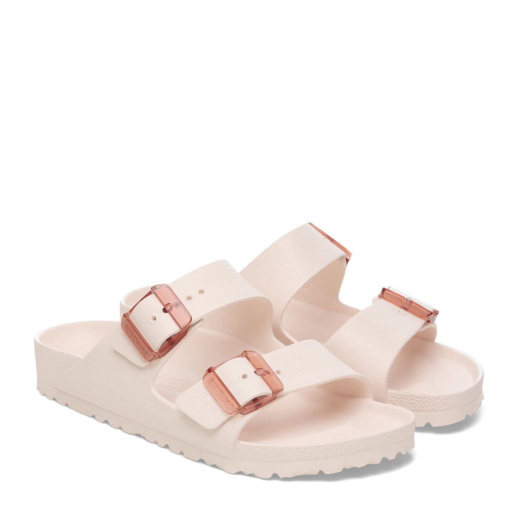 Women's Birkenstock Arizona Stealth Buckle Sandal - Narrow Fit Light Rose 1029742 N