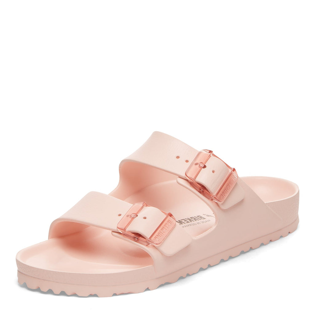 Women's Birkenstock Arizona Stealth Buckle Sandal - Narrow Fit Light Rose 1029742 N