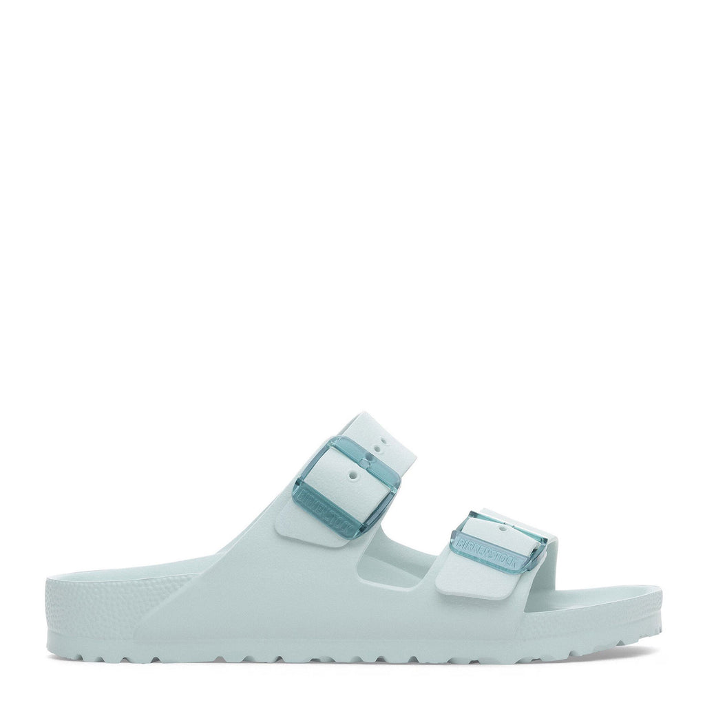 Women's Birkenstock Arizona Stealth Buckle Sandal - Narrow Fit SURF GREEN 1029744 N