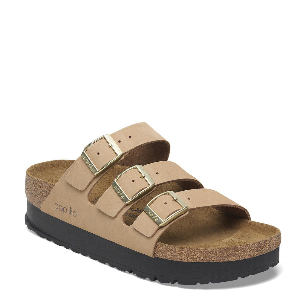 Women's Birkenstock Florida III Flex Platform Sandal SANDCASTLE 1029760 N
