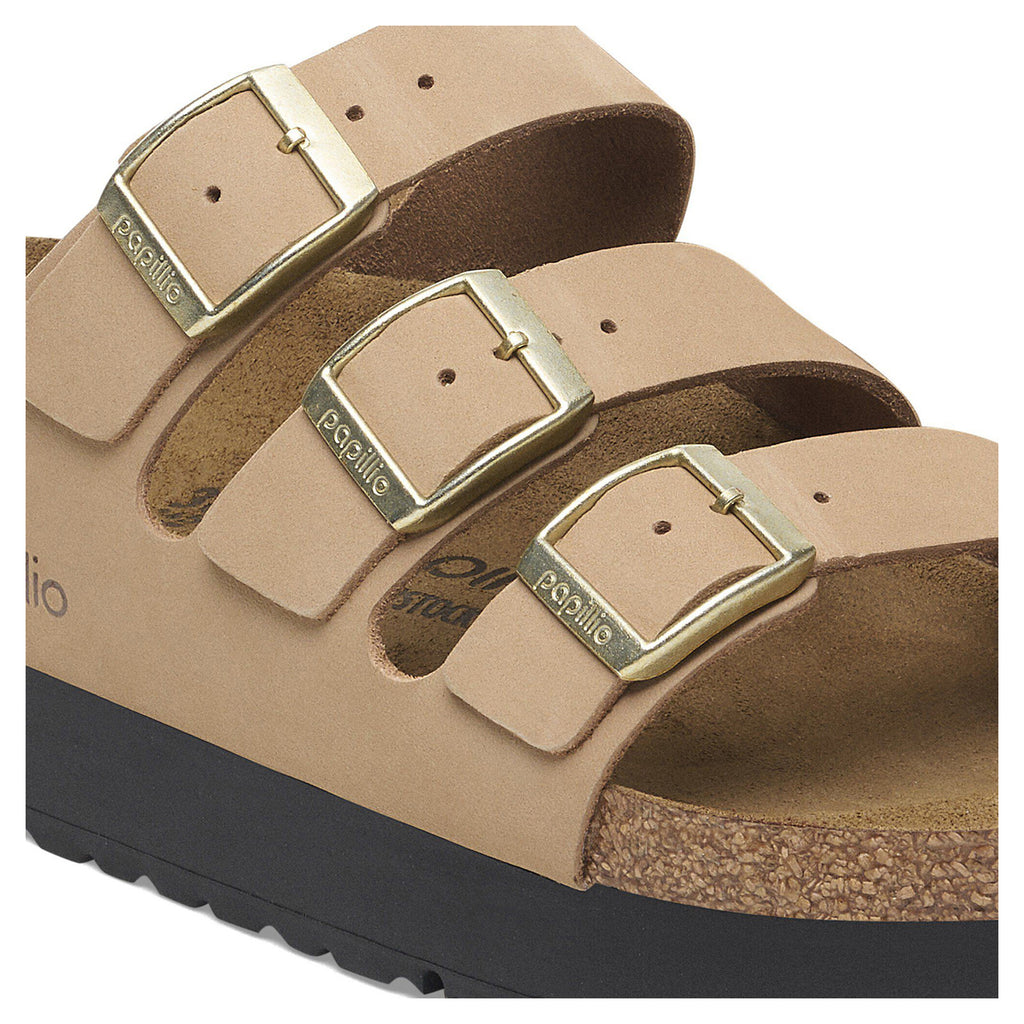Women's Birkenstock Florida III Flex Platform Sandal SANDCASTLE 1029760 N