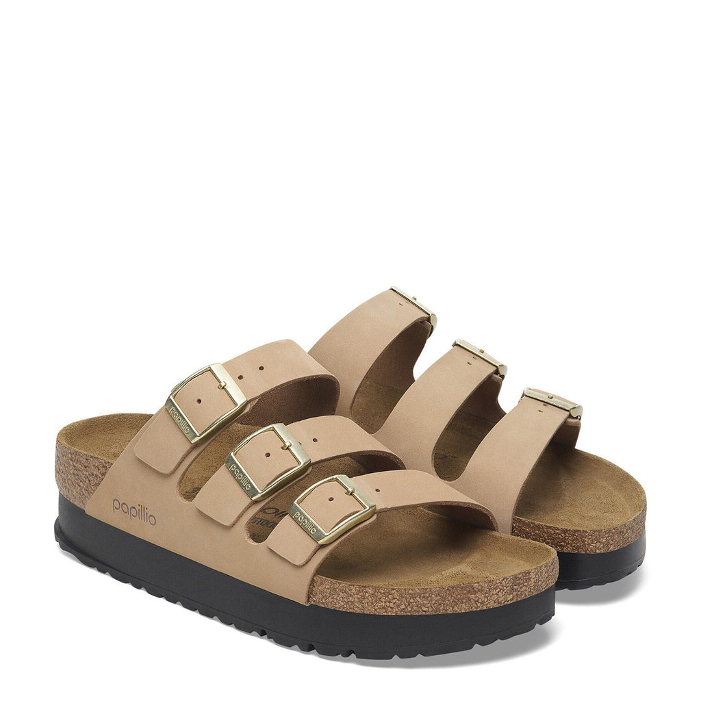 Women's Birkenstock Florida III Flex Platform Sandal SANDCASTLE 1029760 N