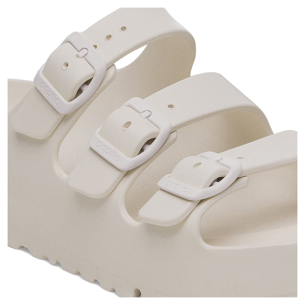 Women's Birkenstock Florida Flex Platform Sandal EGGSHELL 1029770 N