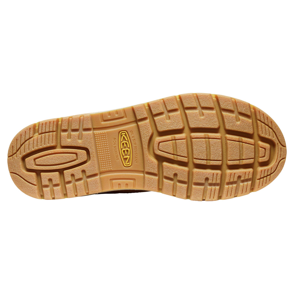 Men's KEEN Utility San Jose 6-inch Waterproof Aluminum Toe 90-degree Heel Boot BISTRE/GUM 1029848