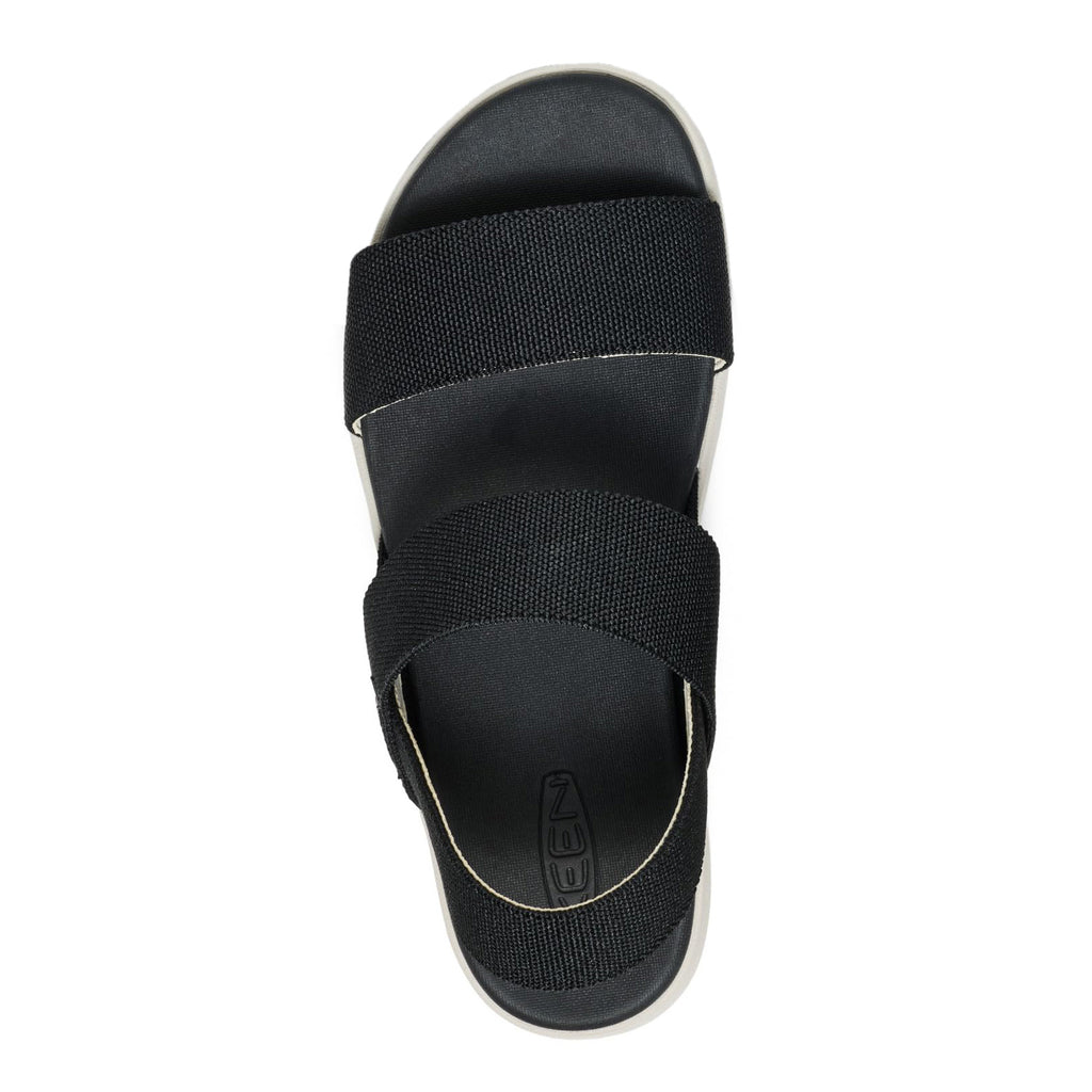 Women's KEEN Elle Backstrap Sandal - Wide Width BLACK 1030987