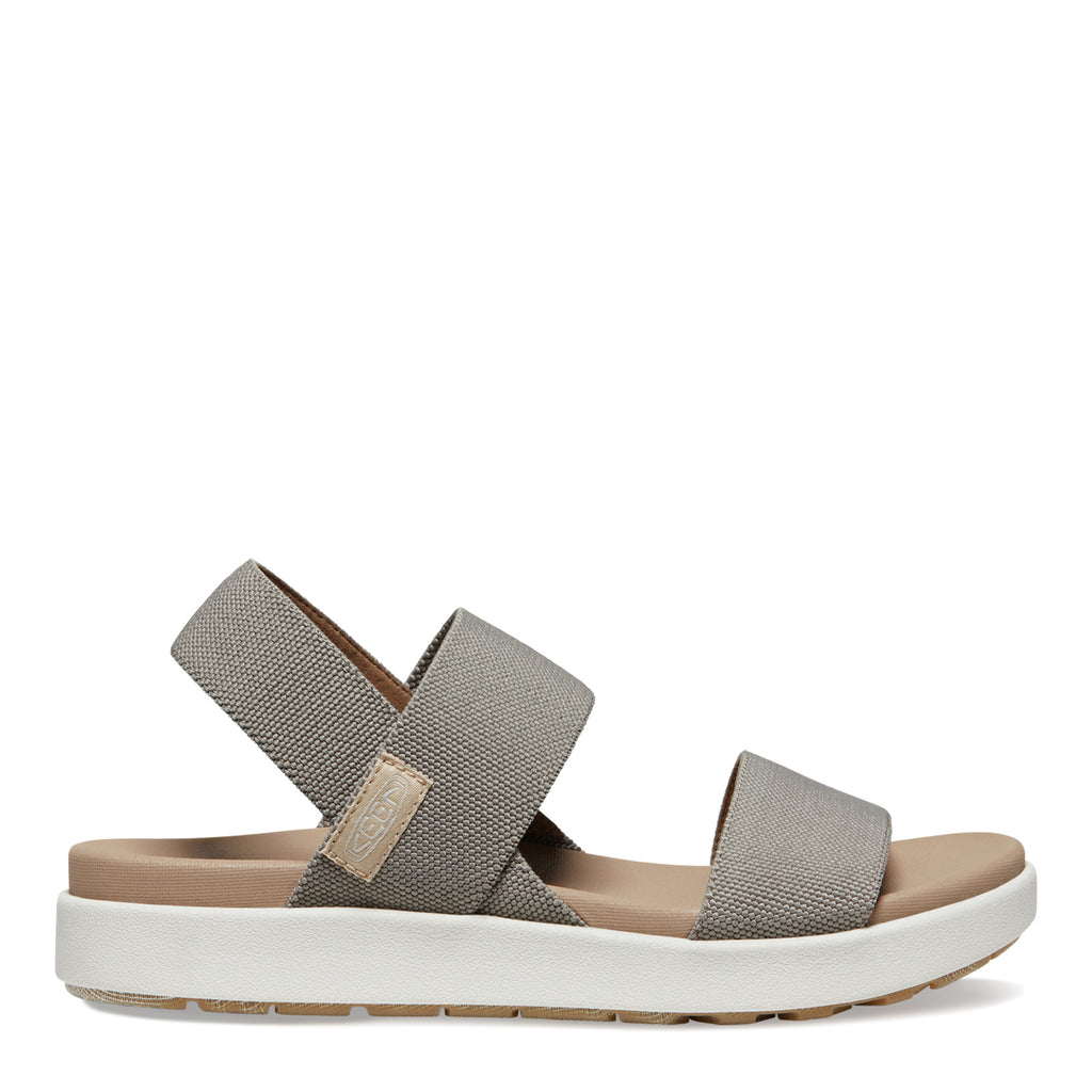 Women's KEEN Elle Backstrap Sandal - Wide Width BRINDLE/BIRCH 1030988