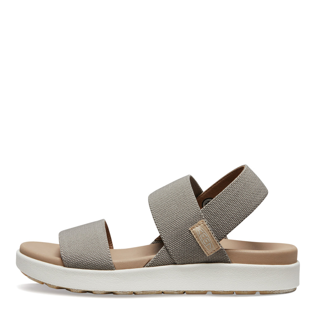 Women's KEEN Elle Backstrap Sandal - Wide Width BRINDLE/BIRCH 1030988