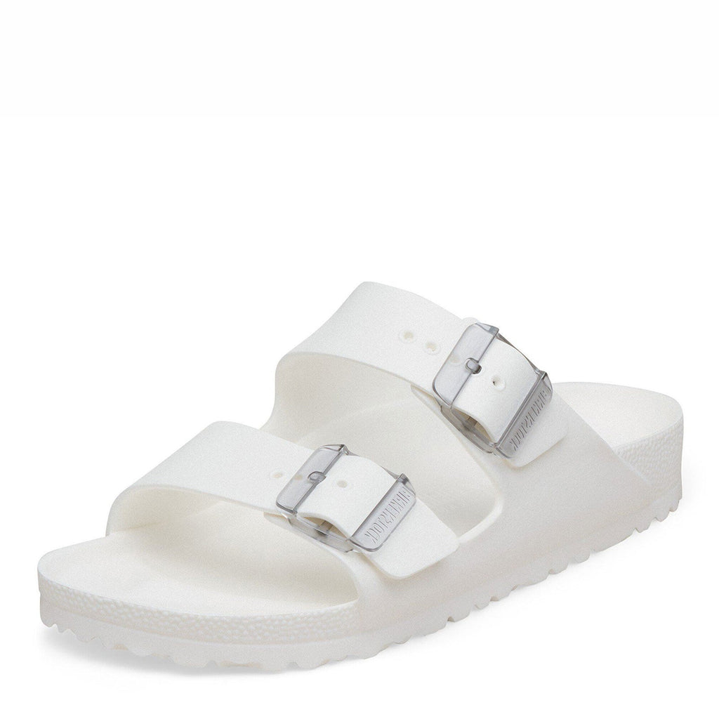 Women's Birkenstock Arizona Stealth Buckle Sandal - Narrow Fit WHITE 1031330 N