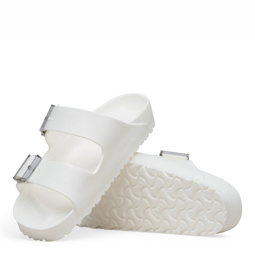 Women's Birkenstock Arizona Stealth Buckle Sandal - Narrow Fit WHITE 1031330 N