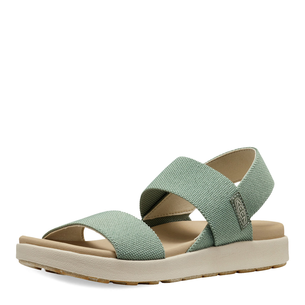 Women's KEEN Elle Backstrap Sandal GREEN 1031702